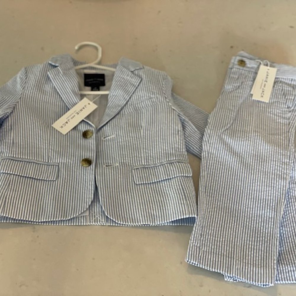 JANIE AND JACK Toddler Seersucker Suit